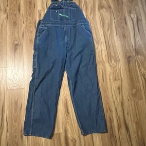 Men's Blue Denim Overalls
